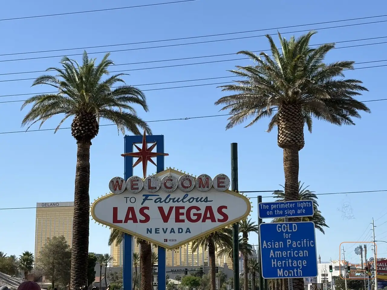 Le panneau Welcome to Fabulous Las Vegas