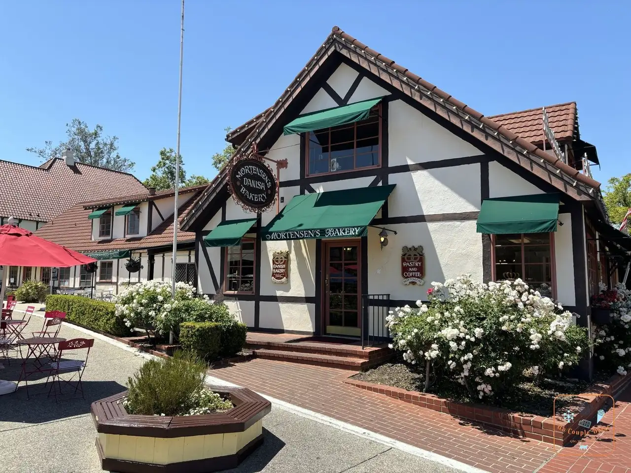Une boulangerie à colombages de style danois à Solvang