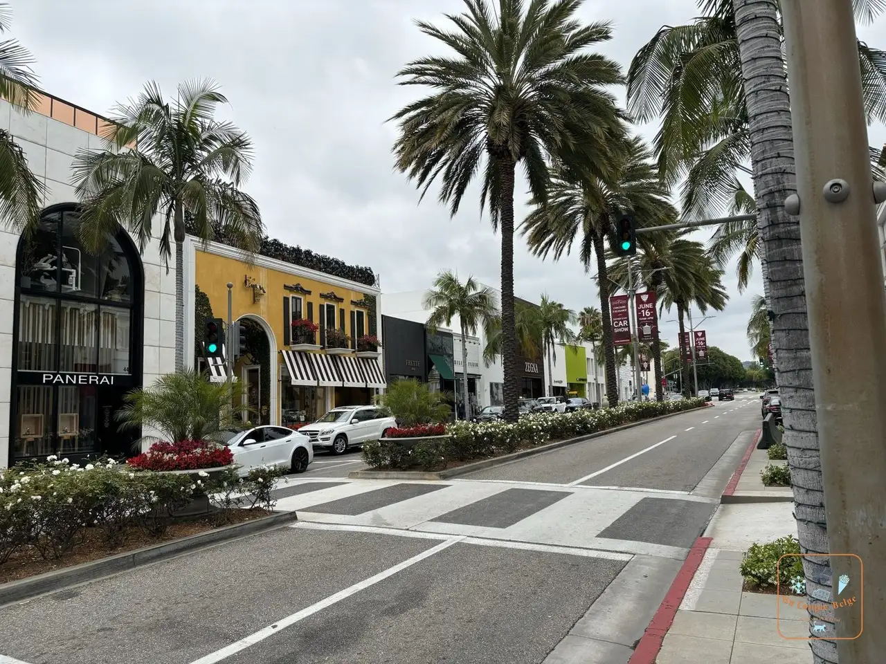 Rodeo Drive, ses palmiers et ses boutiques de luxe
