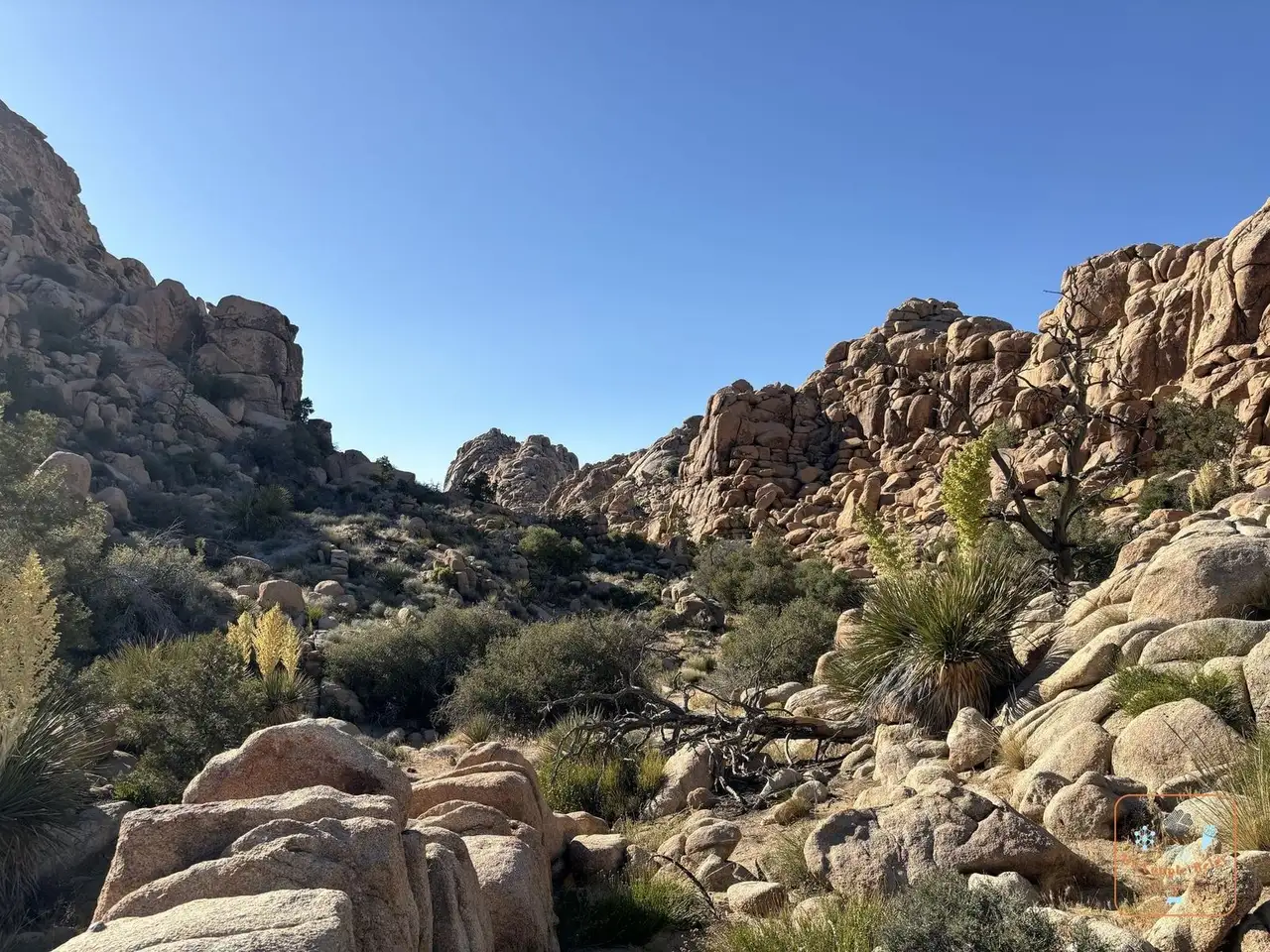 Hidden Valley, une vallée entourée de rochers
