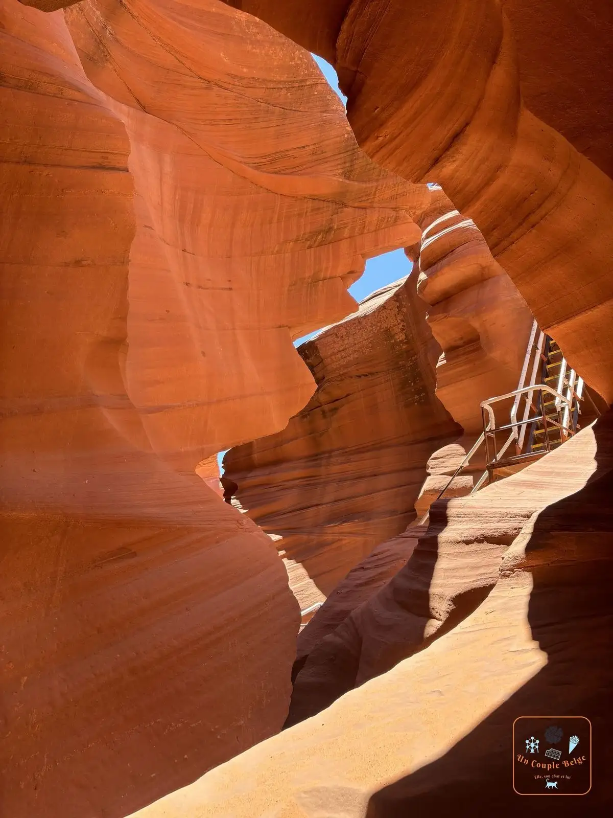 Les parois sculptées du Lower Antelope Canyon