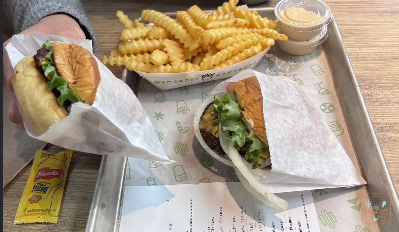 Burgers et frites ondulées chez Shake Shack