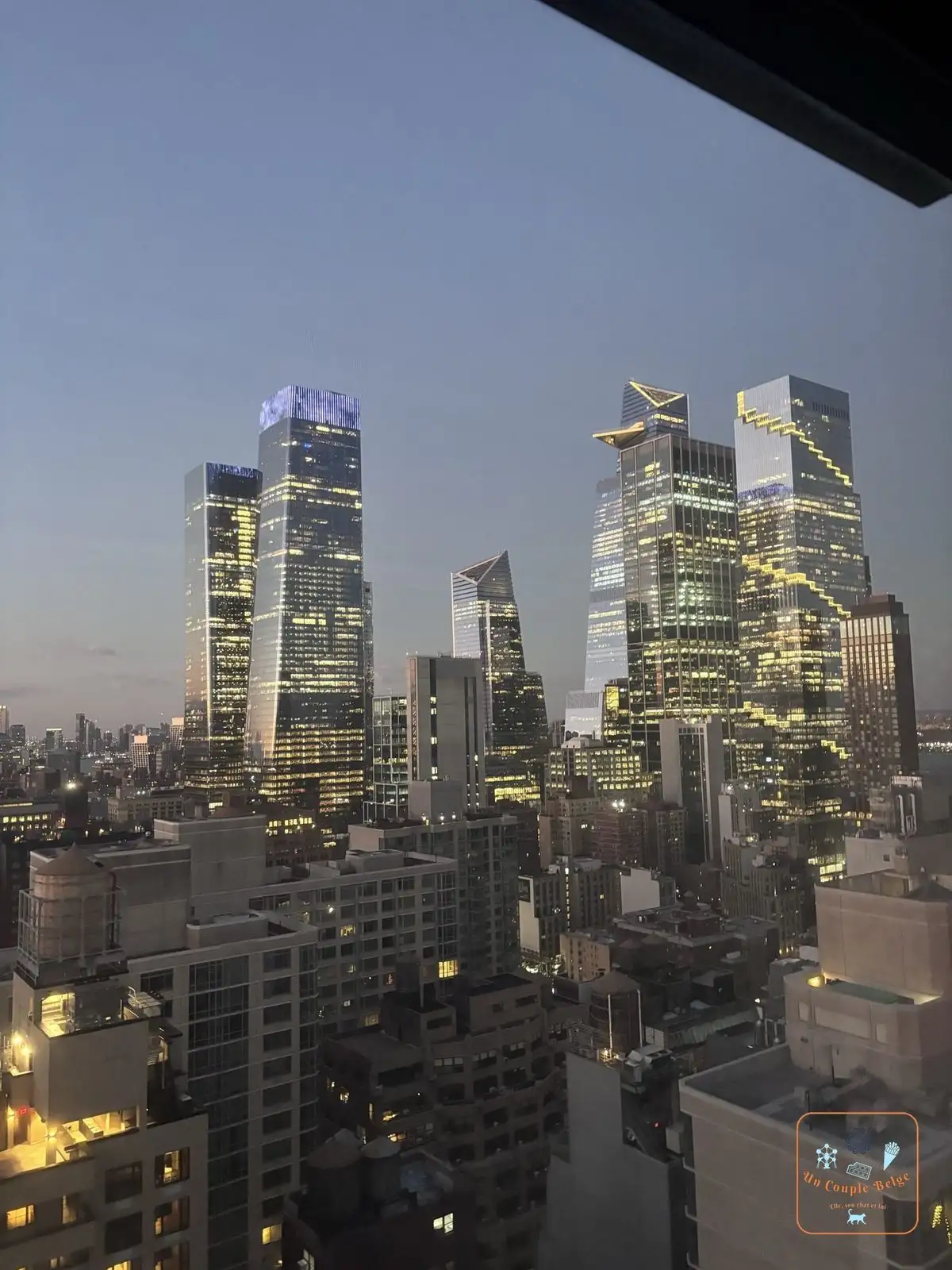 Les tours de Hudson Yards au petit matin