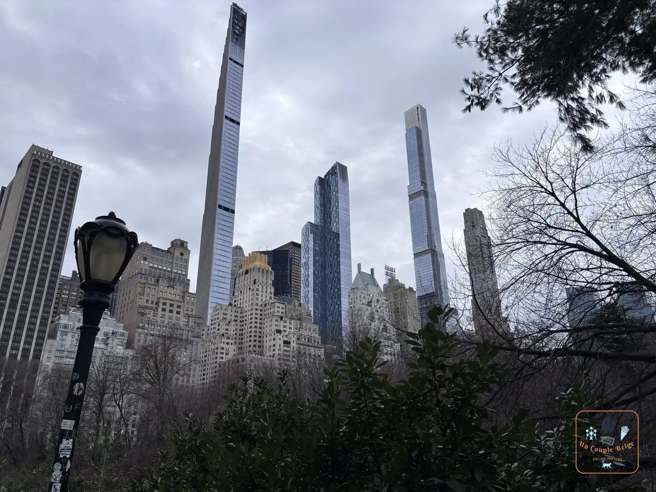 Les gratte-ciel de Billionaires' Row vus depuis Central Park