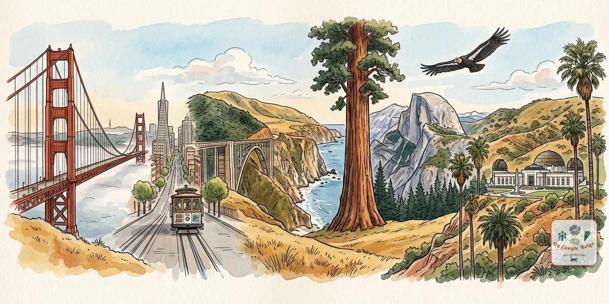 Californie : océan, séquoias, désert et grandes villes