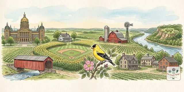 Iowa : le cœur agricole du Midwest