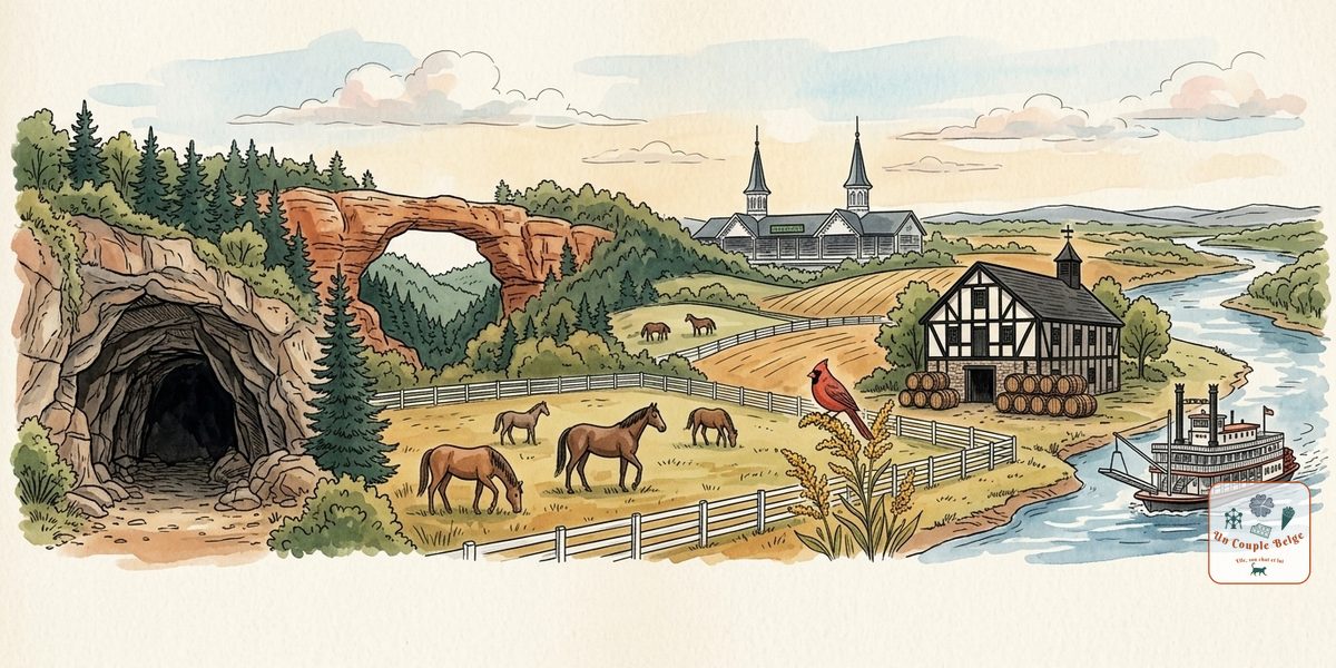 Kentucky : bourbon, chevaux et grottes géantes