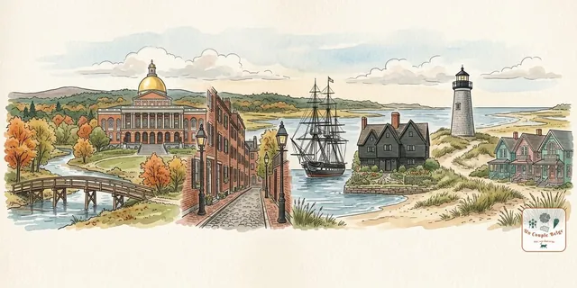 Massachusetts : Boston, Cape Cod et le berceau de l'Amérique