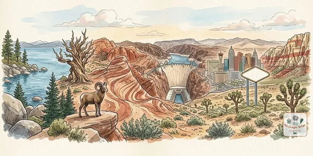 Nevada : Las Vegas, et le grand désert autour