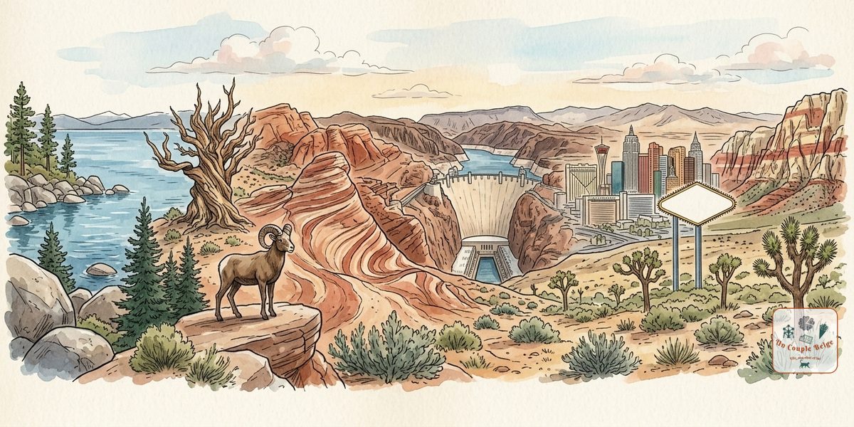 Nevada : Las Vegas, et le grand désert autour