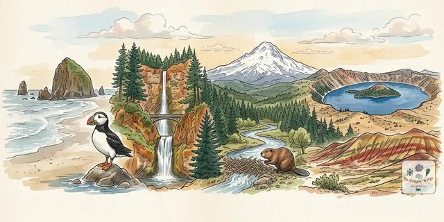 Oregon : côte sauvage, volcans et Portland