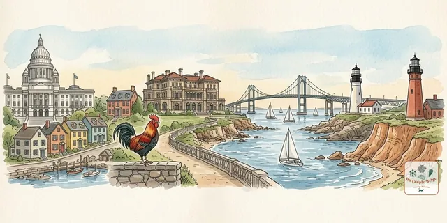 Rhode Island : le plus petit État, face à l'océan