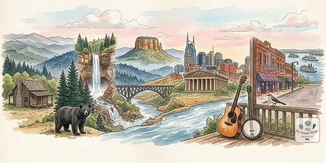 Tennessee : Nashville, Memphis et les Smoky Mountains