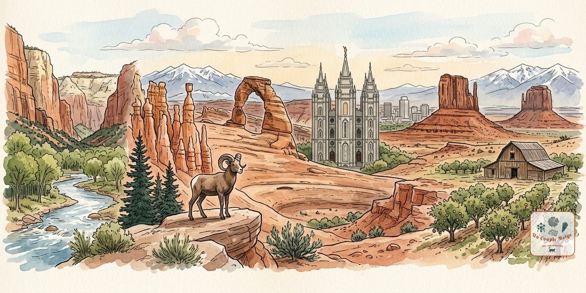 Utah : les Mighty 5, le désert de sel et Salt Lake City