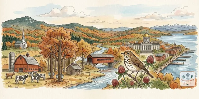 Vermont : érables, ponts couverts et couleurs d'automne