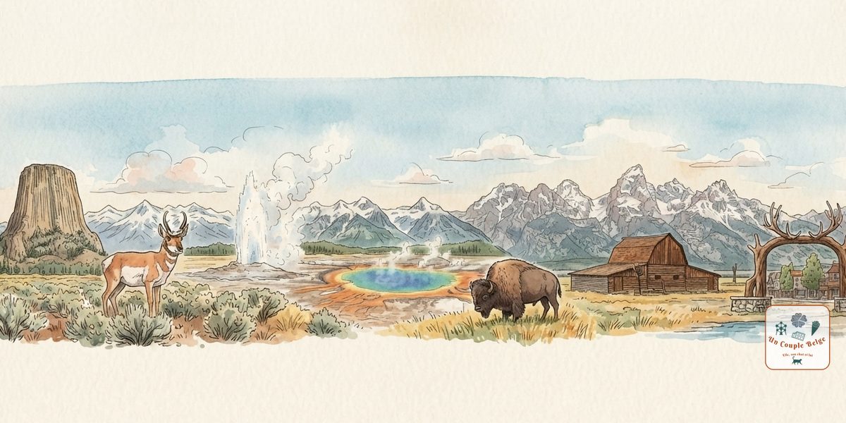 Wyoming : Yellowstone, Grand Teton et l'Ouest des cow-boys