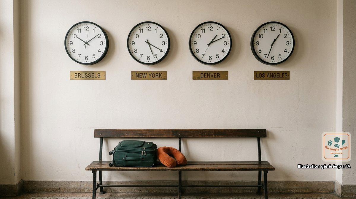Décalage horaire et fuseaux aux États-Unis : s'y retrouver et limiter le jet lag