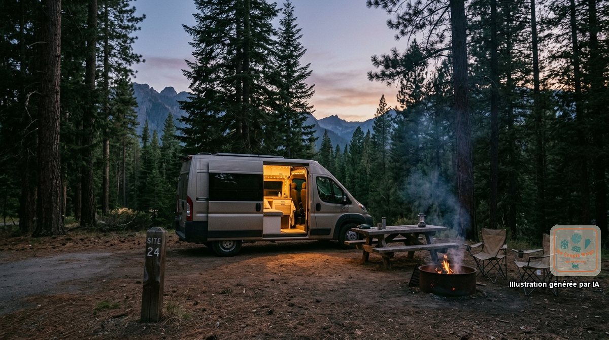 Où dormir en van ou en camping aux États-Unis