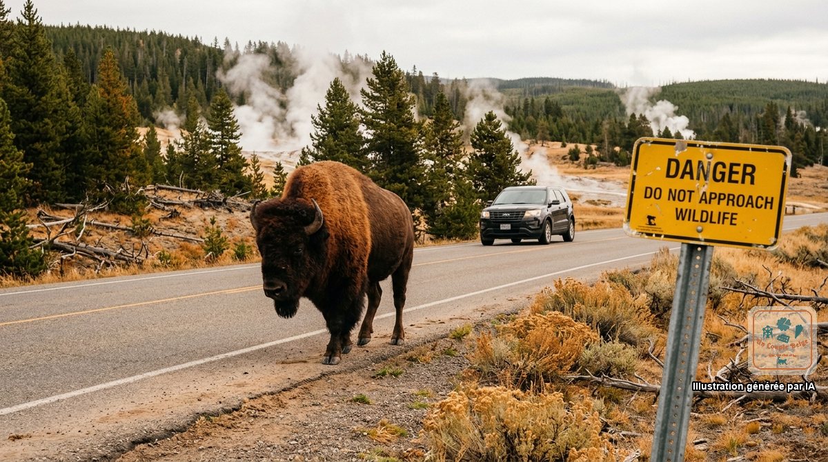 La faune sauvage aux États-Unis : ours, bisons, serpents et alligators