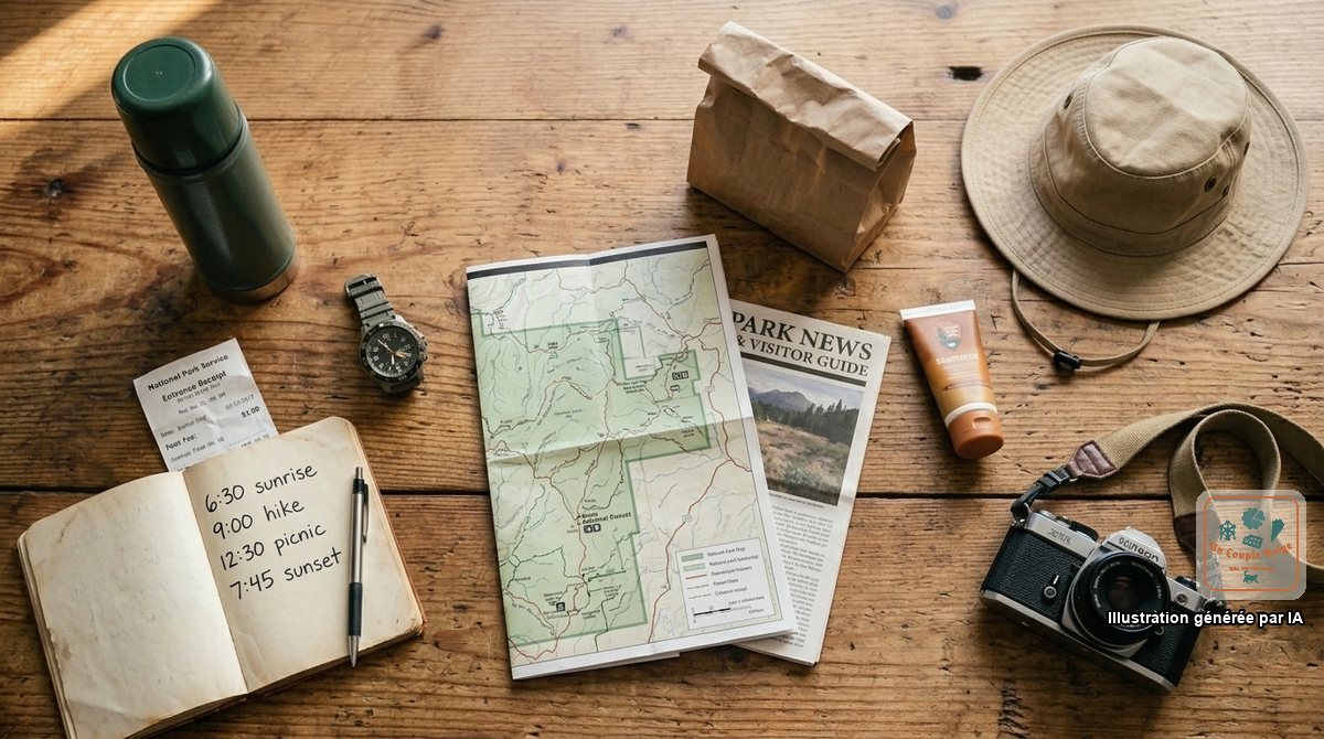 Une journée type dans un grand parc national américain