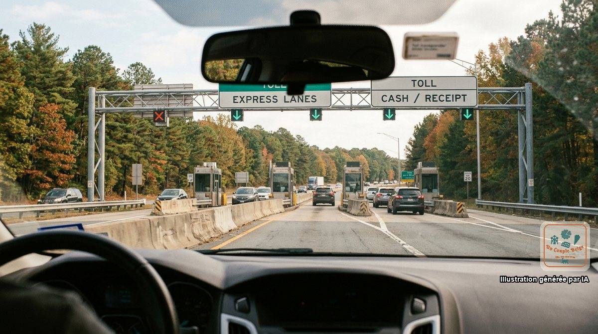 Les péages aux États-Unis : badges, forfaits des loueurs et routes à connaître