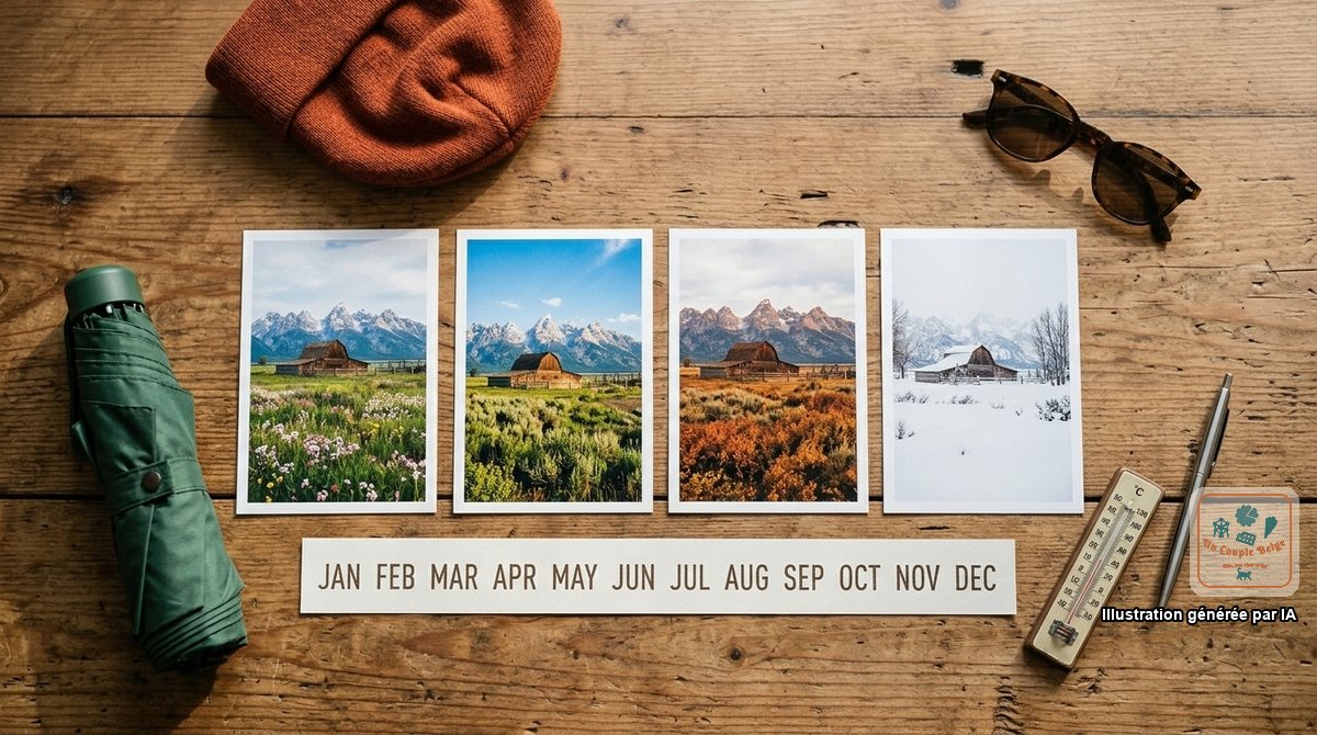 Quand partir aux États-Unis ? Le calendrier région par région