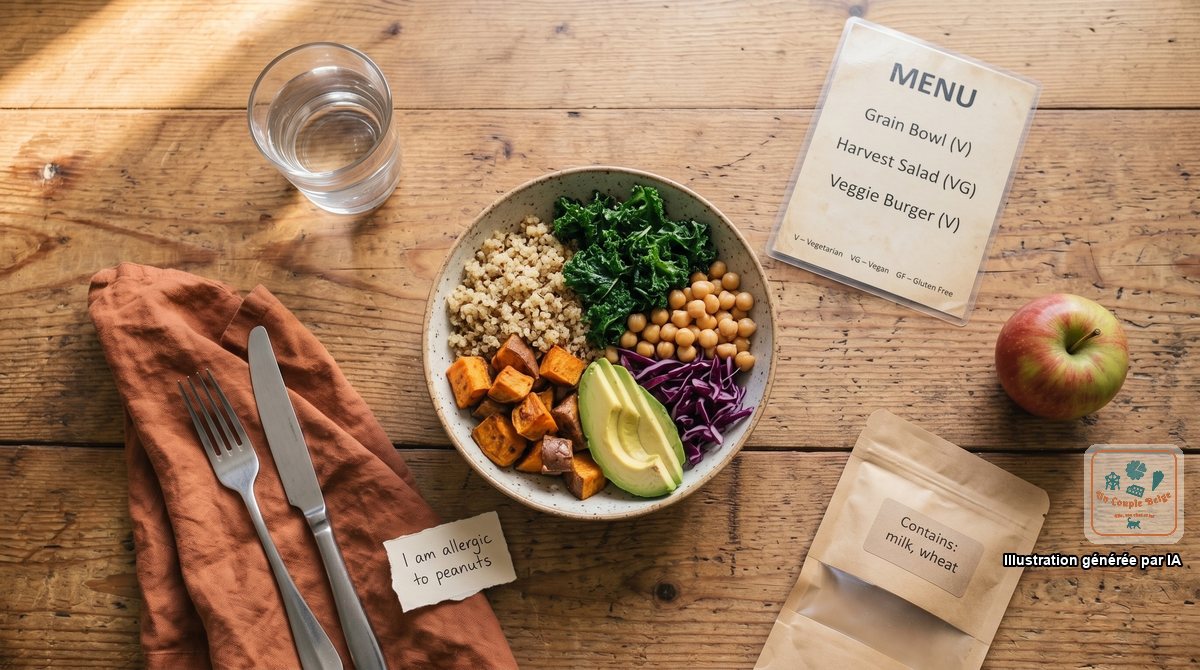 Voyager végétarien, sans gluten ou avec des allergies aux États-Unis