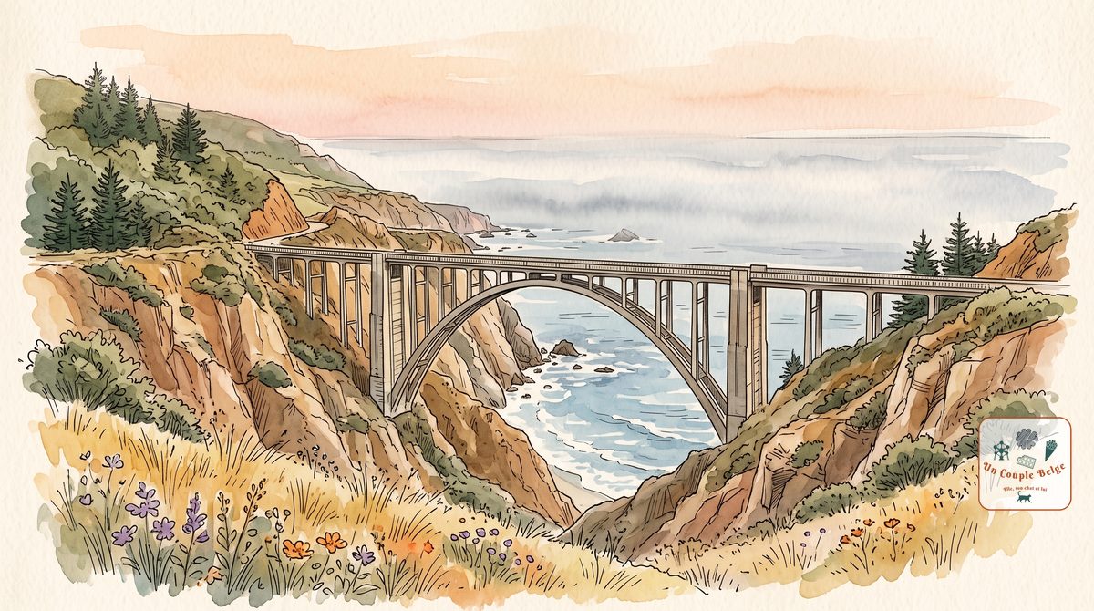 Big Sur : 145 km de falaises entre la montagne et le Pacifique