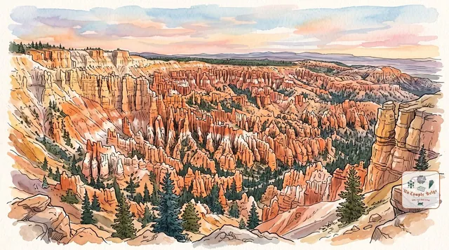 Bryce Canyon : une armée de pierre orange au bord du plateau