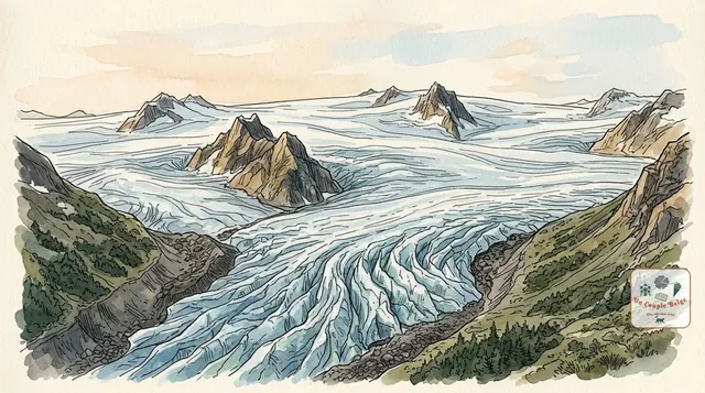 Kenai Fjords : le champ de glace qui nourrit 38 glaciers