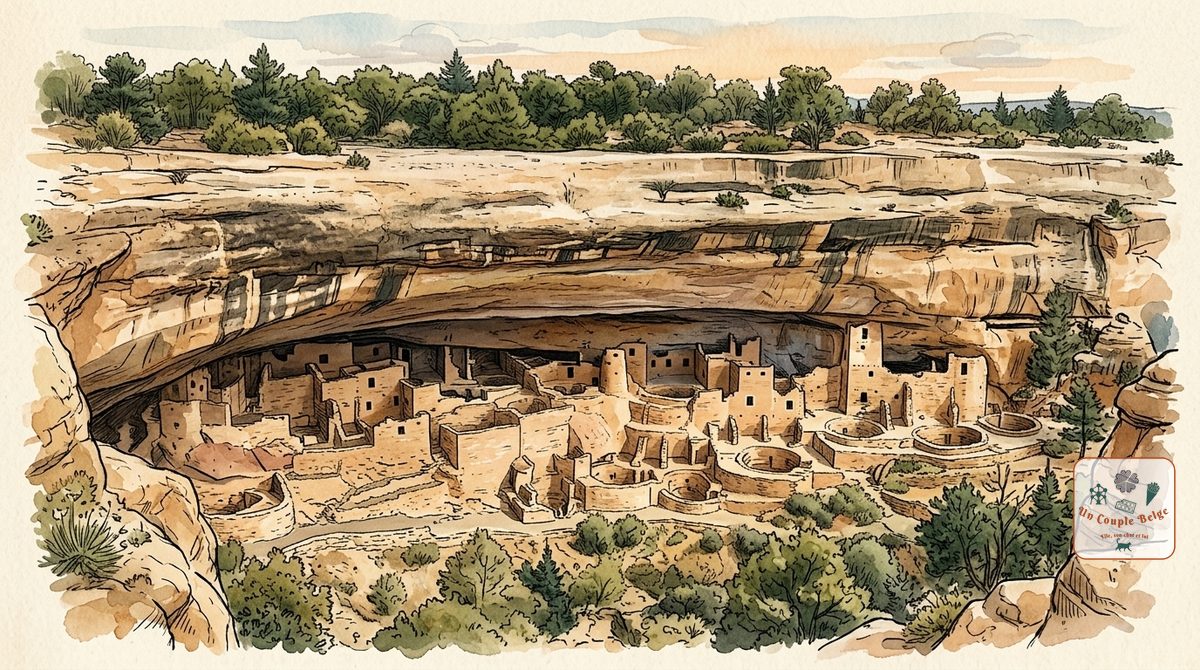 Mesa Verde : les cités troglodytiques des Ancestral Puebloans