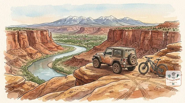 Moab : la base pour Arches, Canyonlands et le fleuve Colorado