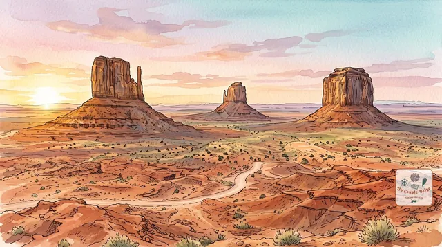 Monument Valley : les buttes rouges du pays navajo