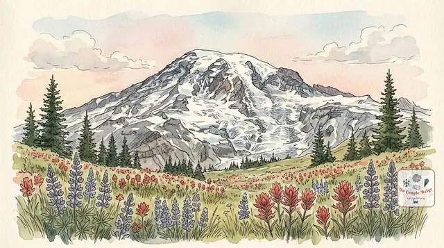 Mount Rainier : le volcan géant qui domine Seattle