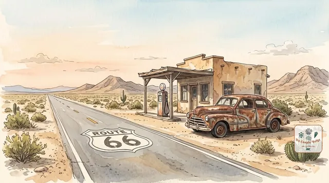 Route 66 : de Chicago à Santa Monica, la route mythique de l'Amérique